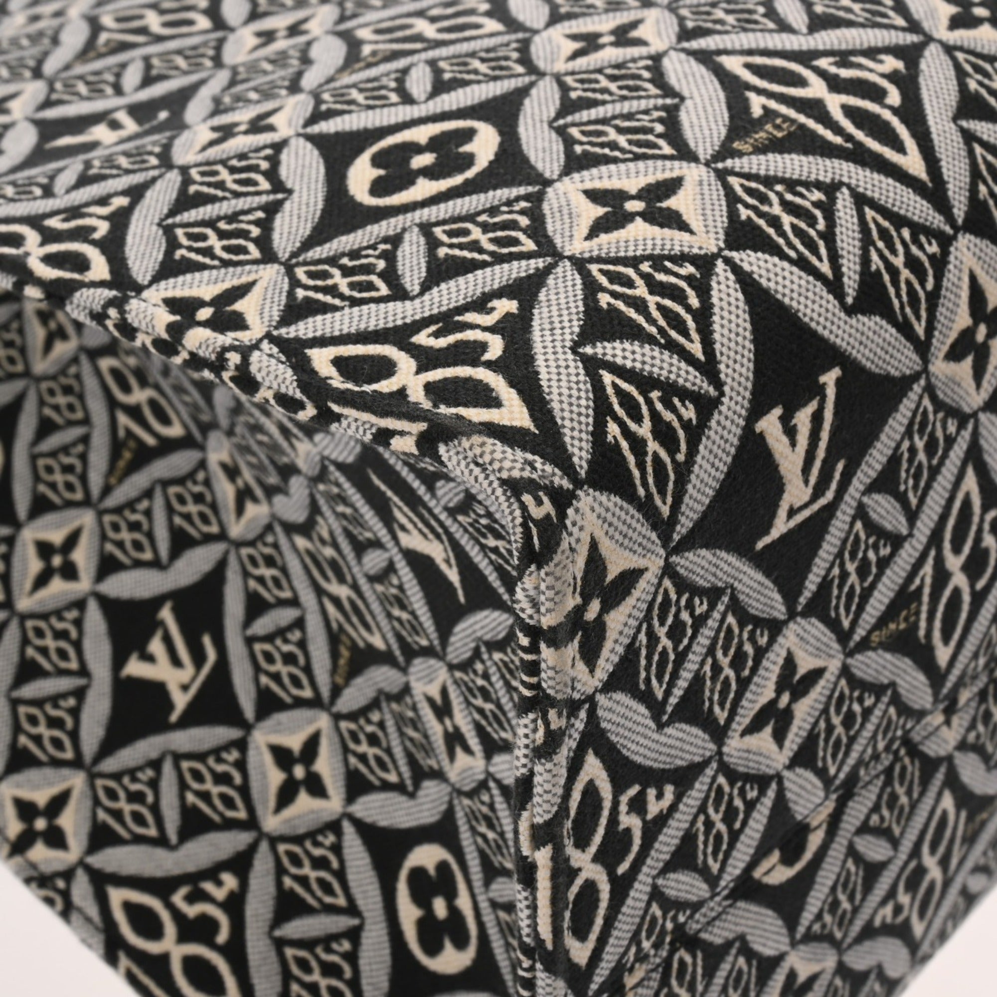 Louis Vuitton Black White Monogram Handbag
