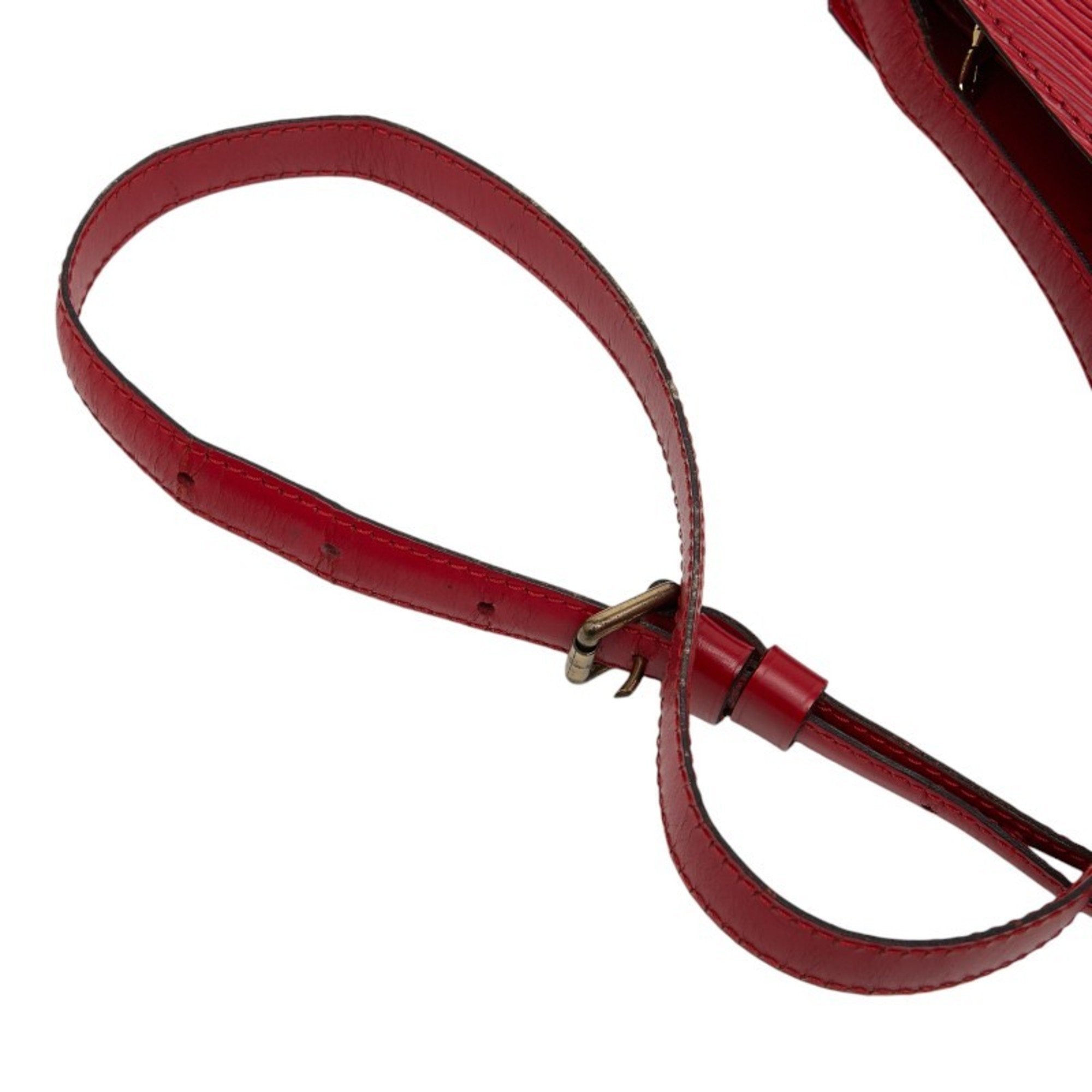 Louis Vuitton Castilian Red Leather Shoulder Bag