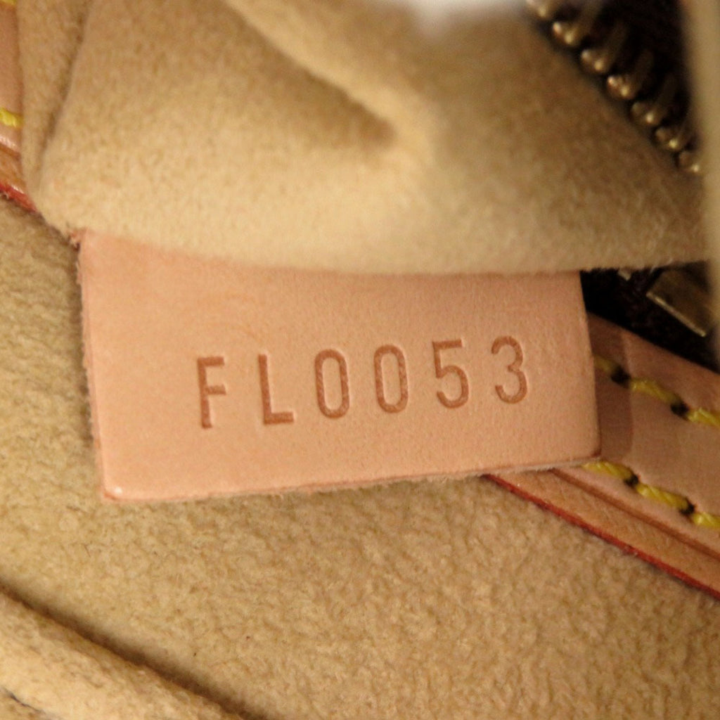 Louis Vuitton Brown Monogram Canvas Pvc Coated Canvas Leather Shoulder Bag
