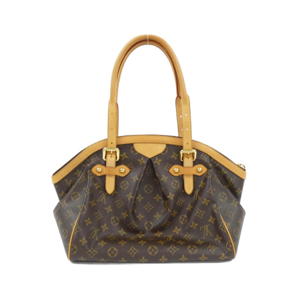 Louis Vuitton Brown Coated Canvas Shoulder Bag