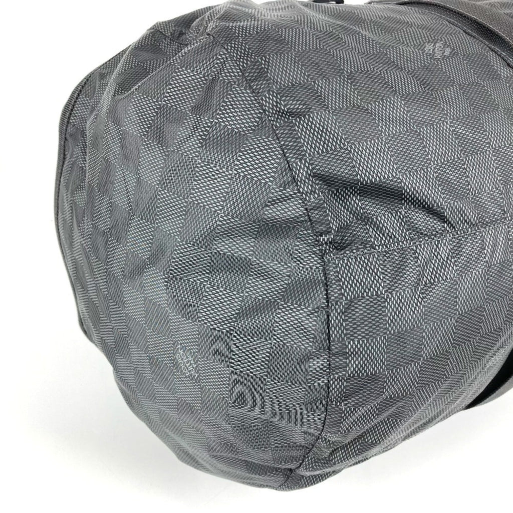 Louis Vuitton Black Damier Canvas Boston Bag Shoulder Bag