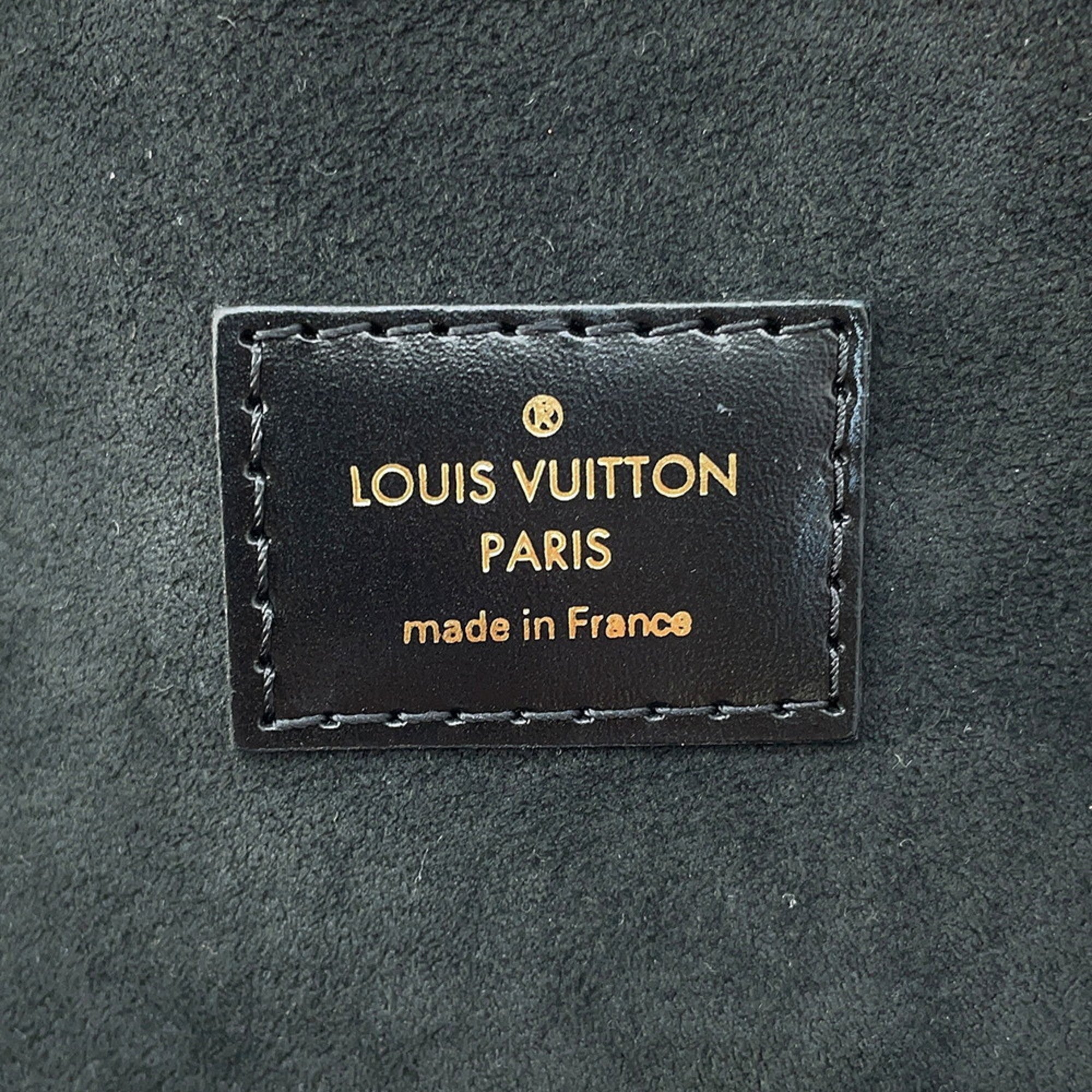 Louis Vuitton Noir Monogram Reverse Monogram Handbag