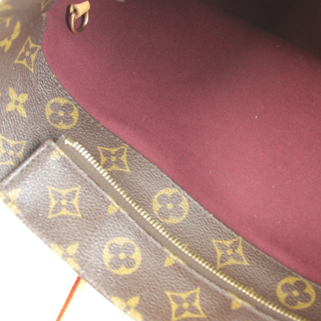 Louis Vuitton Brown Monogram Tote Bag