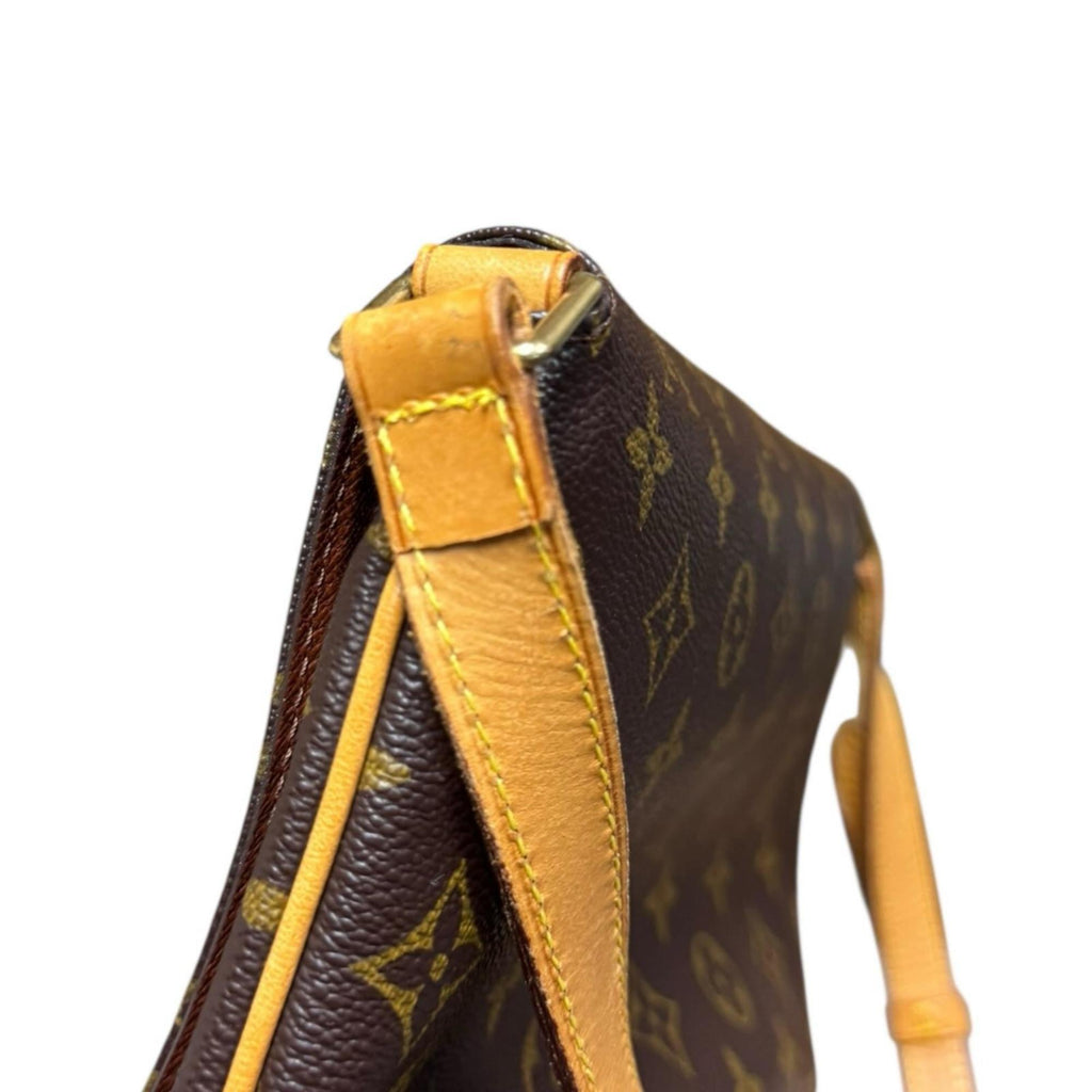 Louis Vuitton Brown Monogram Canvas Shoulder Bag