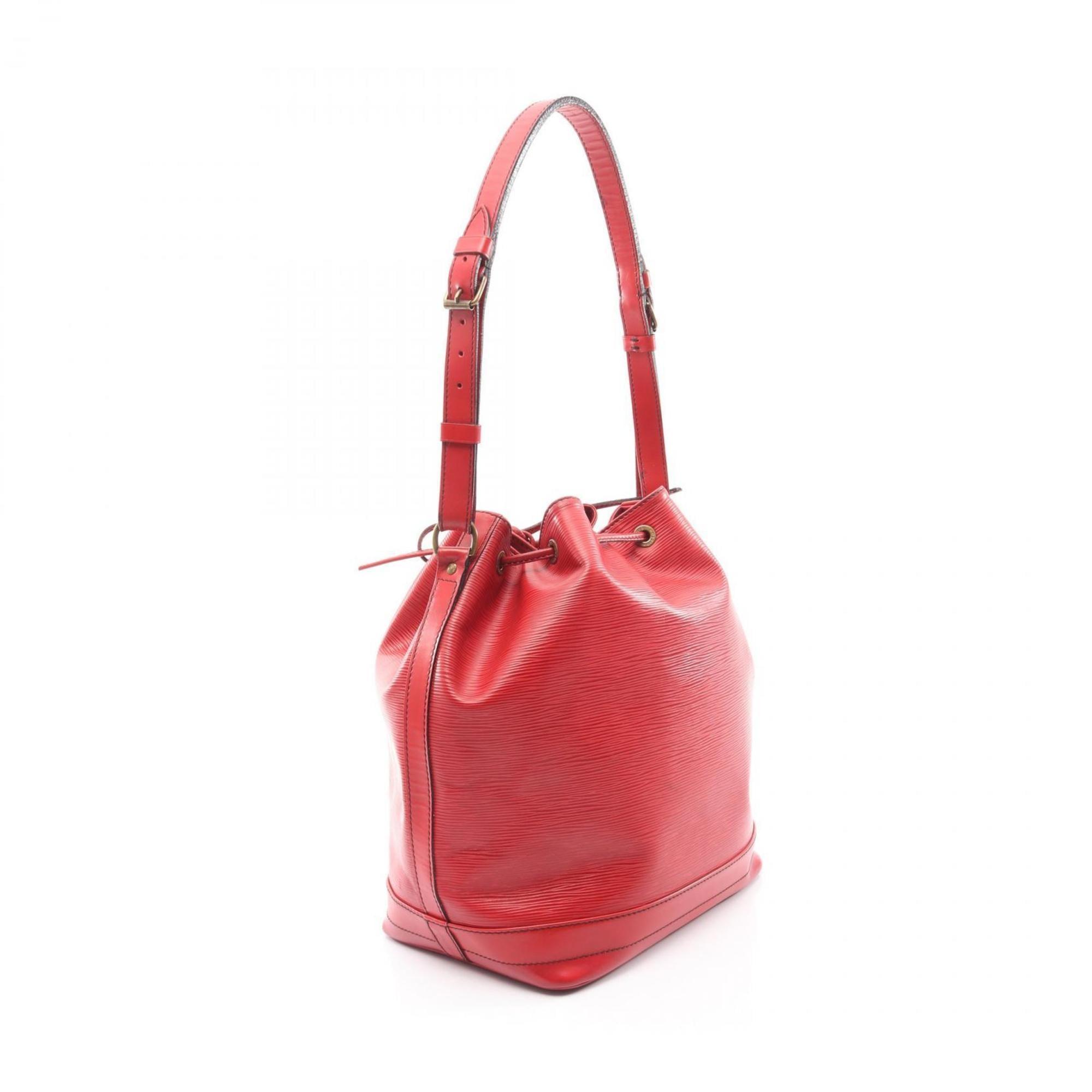 Louis Vuitton Castilian Red Red Color Leather Shoulder Bag