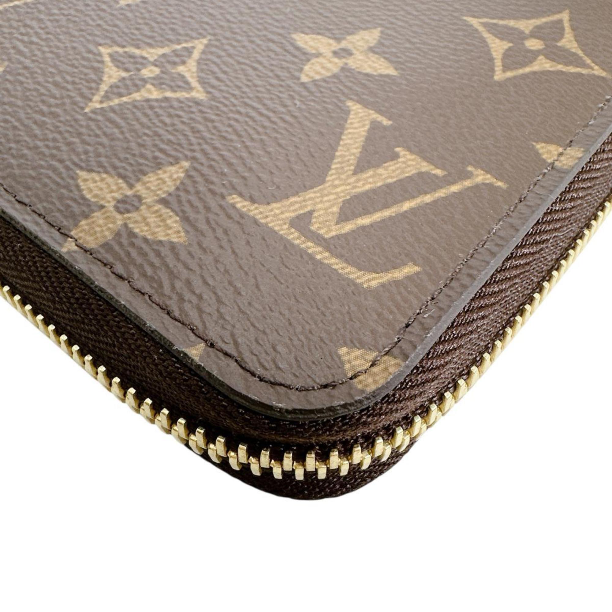 Louis Vuitton Brown Monogram Monogram Long Wallet