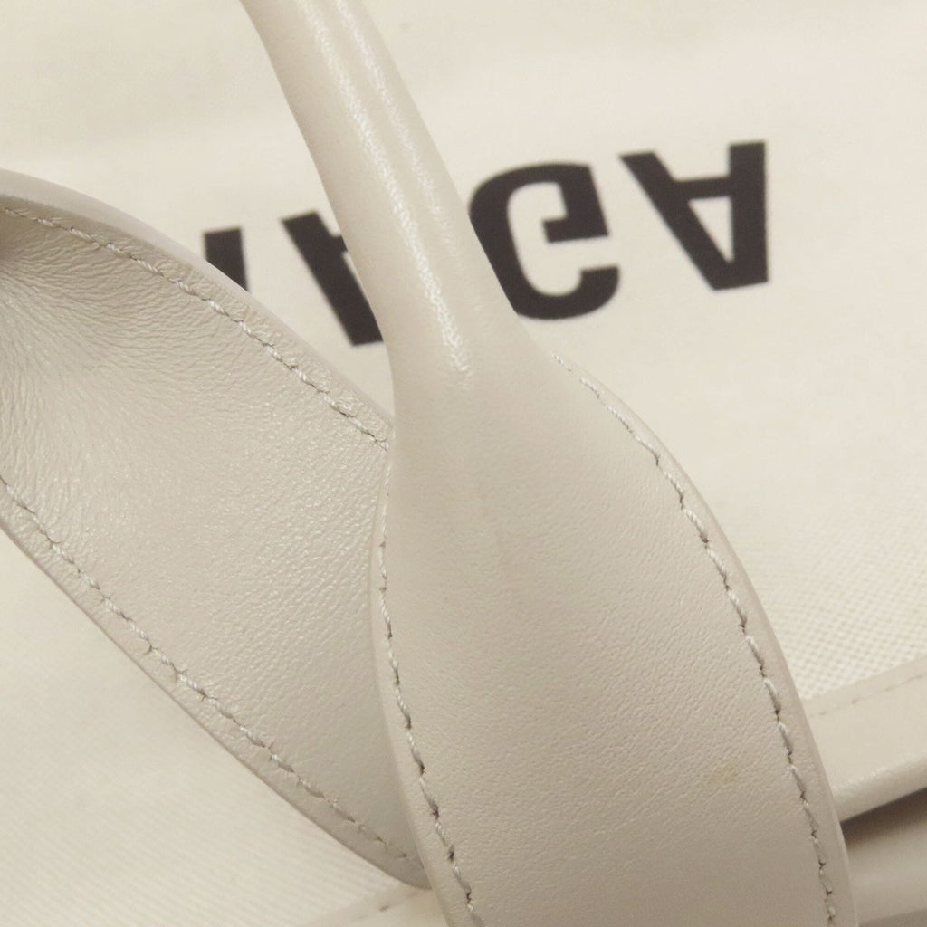 Balenciaga White Canvas Tote