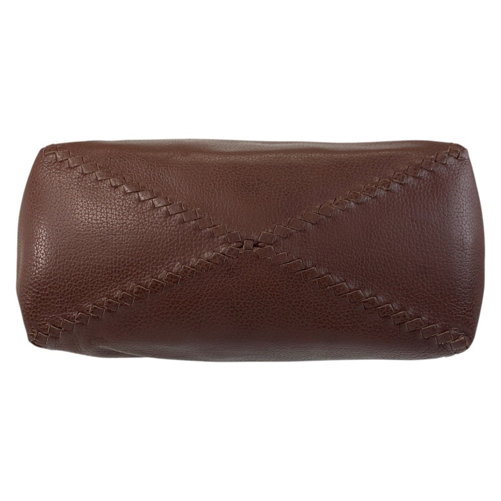 Bottega Veneta Brown Leather Handbag Tote Bag