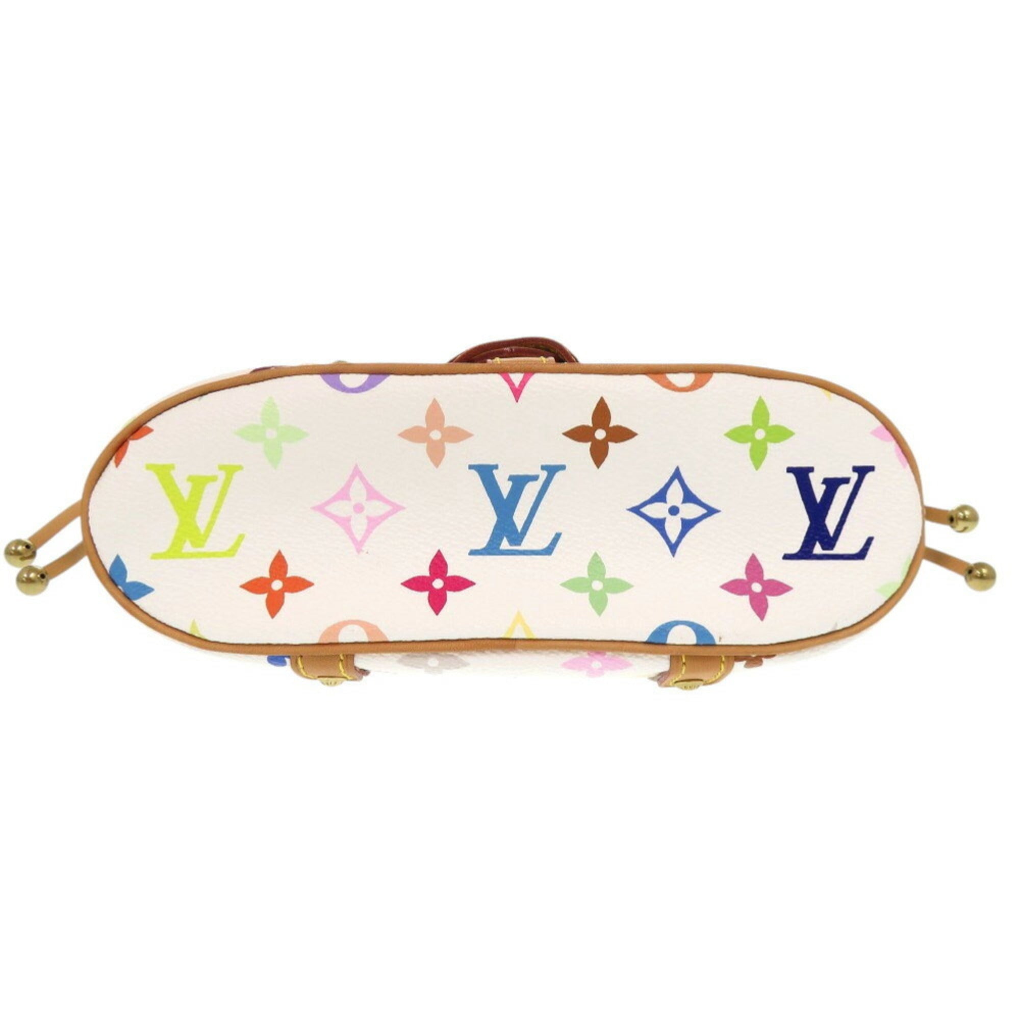 Louis Vuitton Monogram Multicolore Blanc Multi-Color Monogram Multicolore Handbag