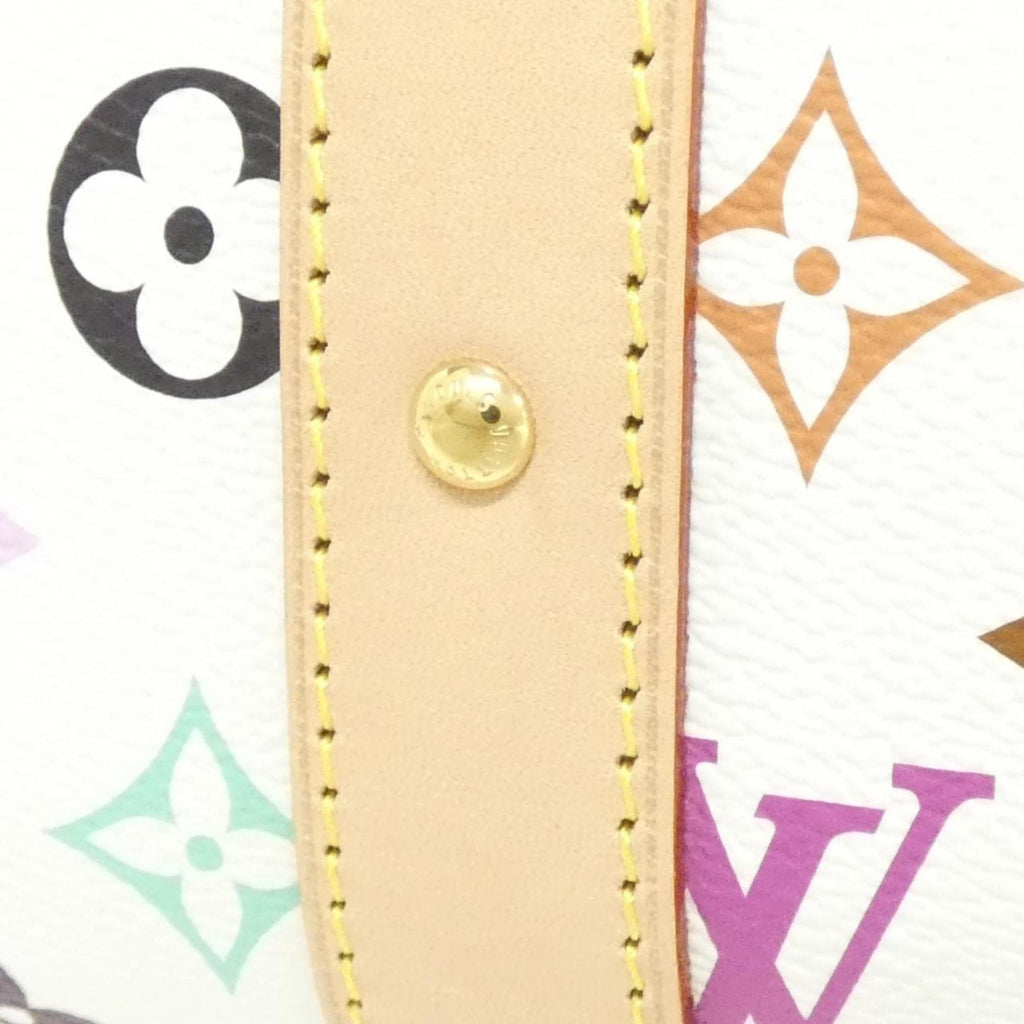 Louis Vuitton Monogram Multicolore White Coated Canvas Boston Bag