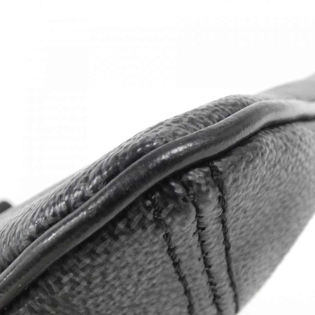 Louis Vuitton Graphite Gray Coated Canvas Shoulder Bag
