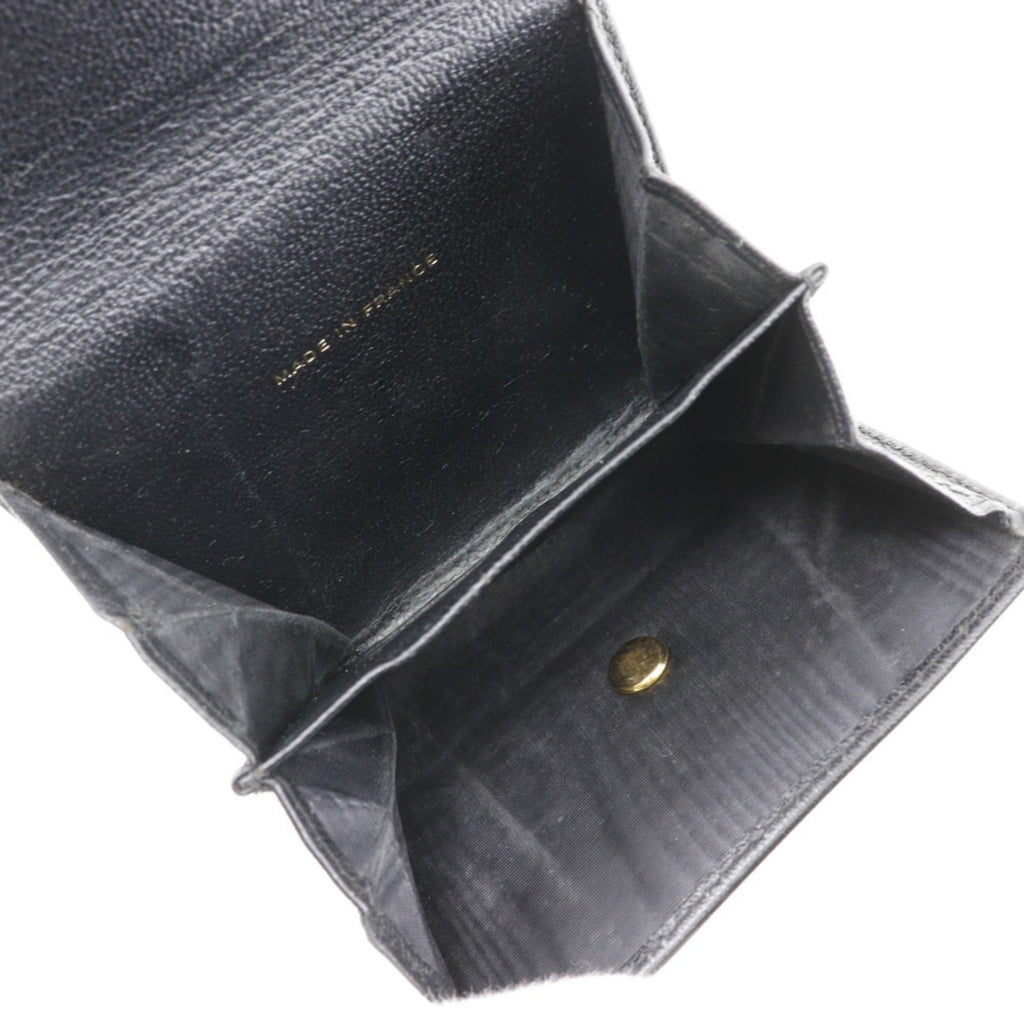 Chanel Black Leather Wallet (Bi-Fold)