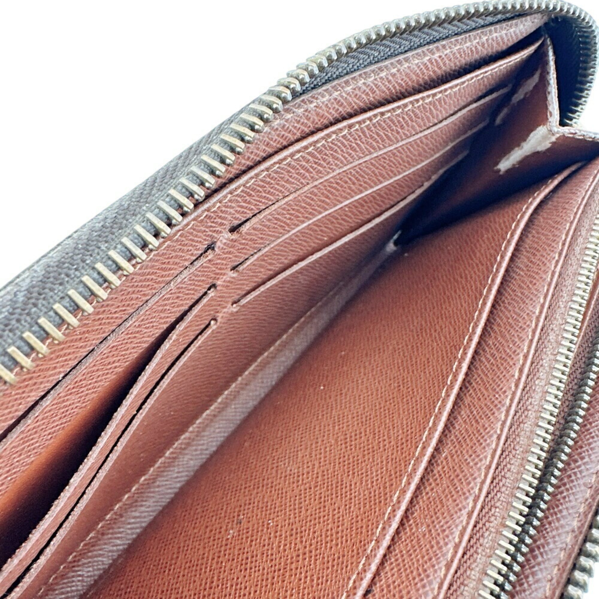 Louis Vuitton Brown Leather Coin Purse/Coin Case