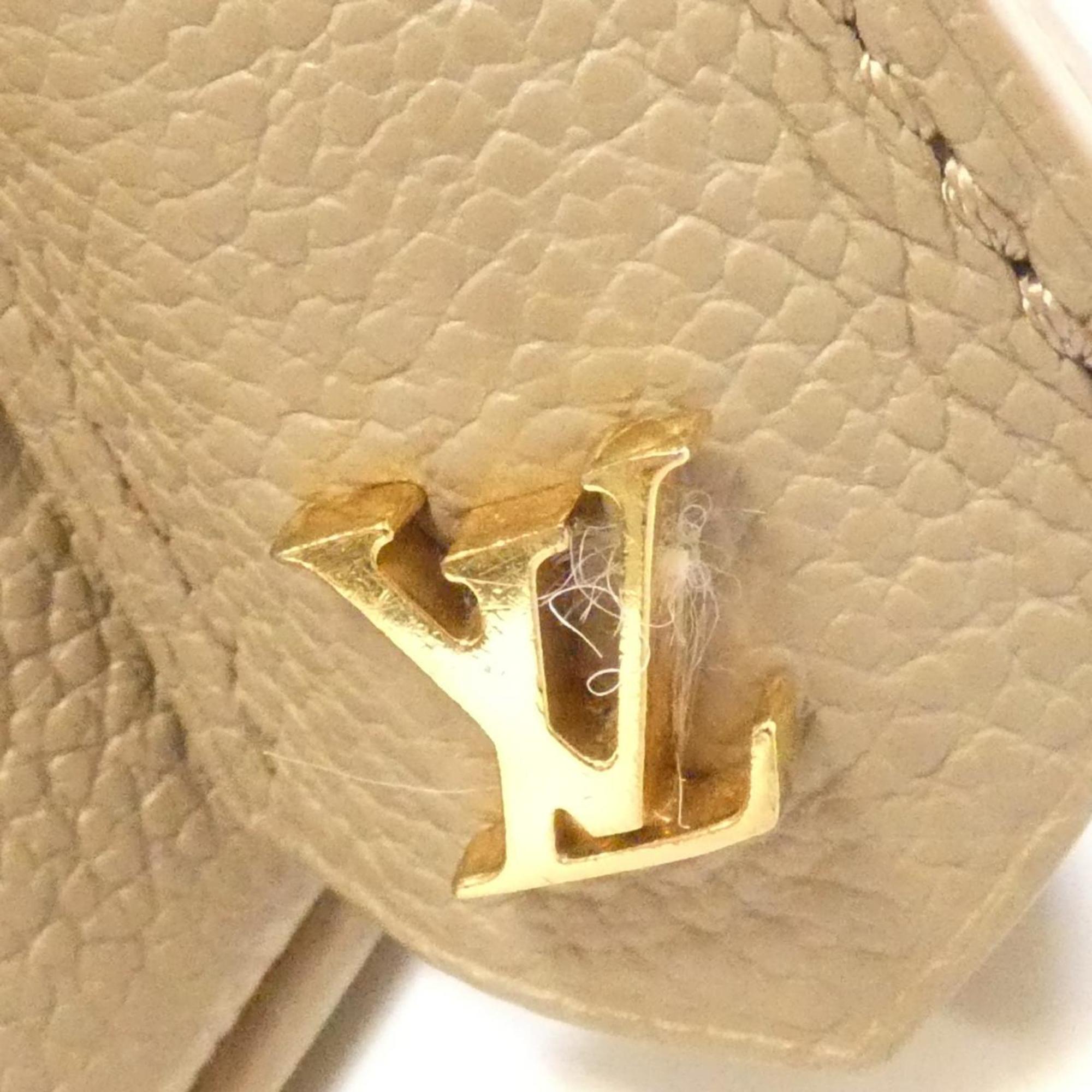 Louis Vuitton Tourterelle Leather Handbag