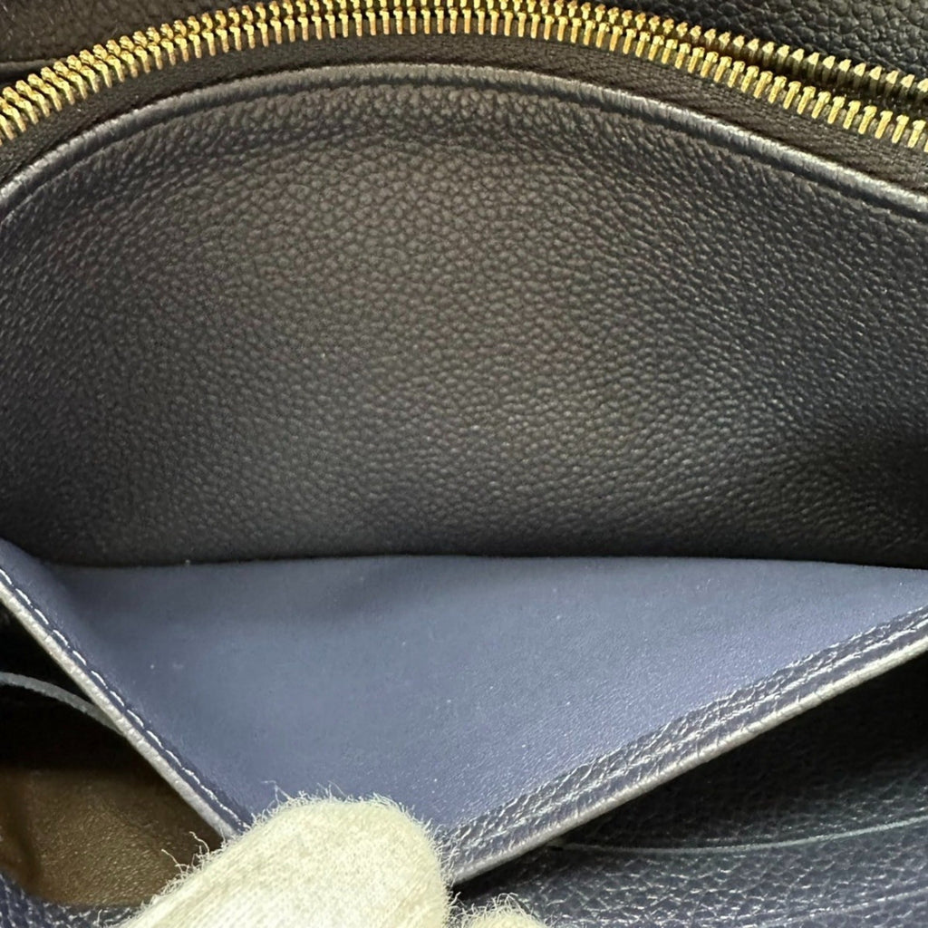 Louis Vuitton Marine Rouge Monogram Empreinte Long Wallet