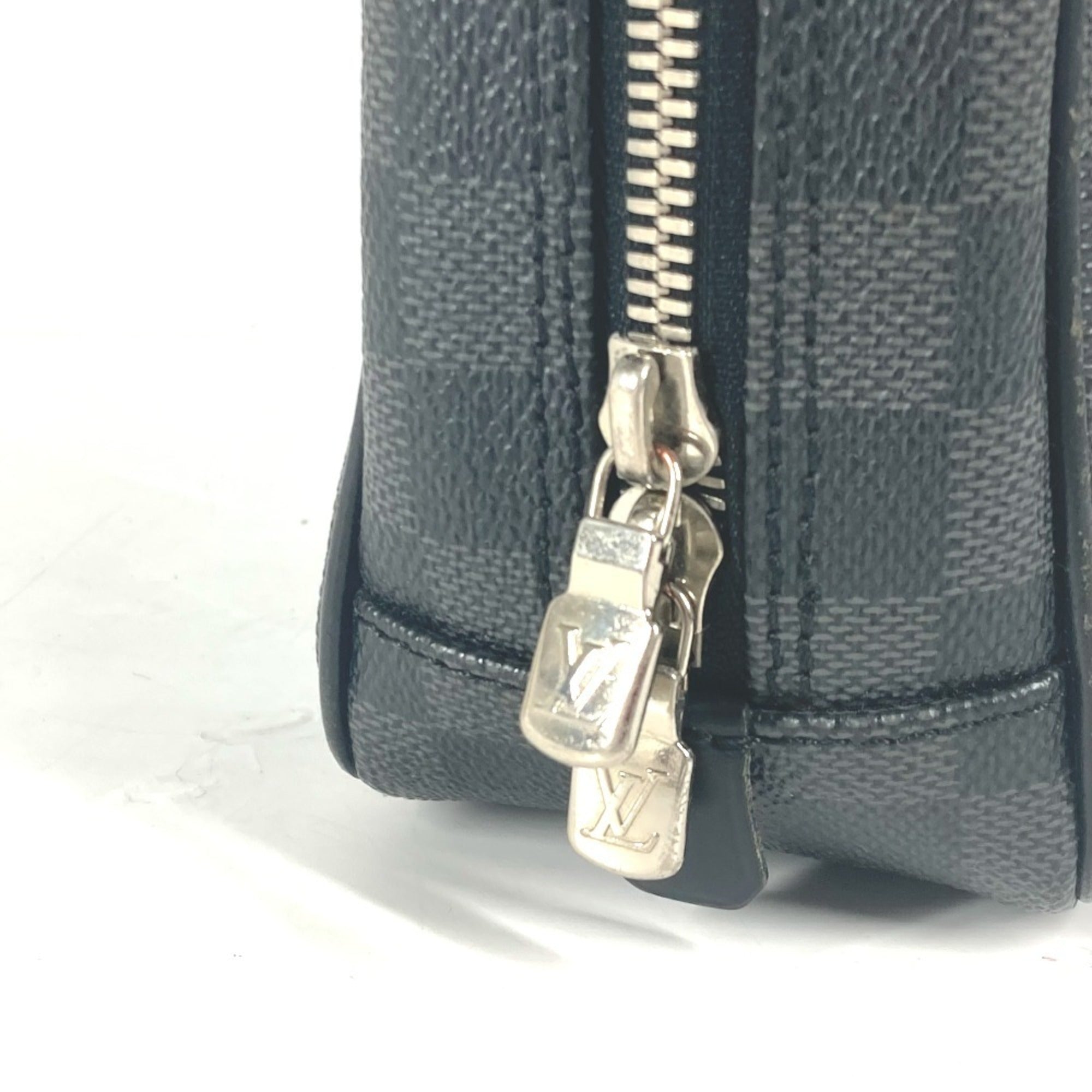 Louis Vuitton Damier Graphite Black Damier Graphite Pouch