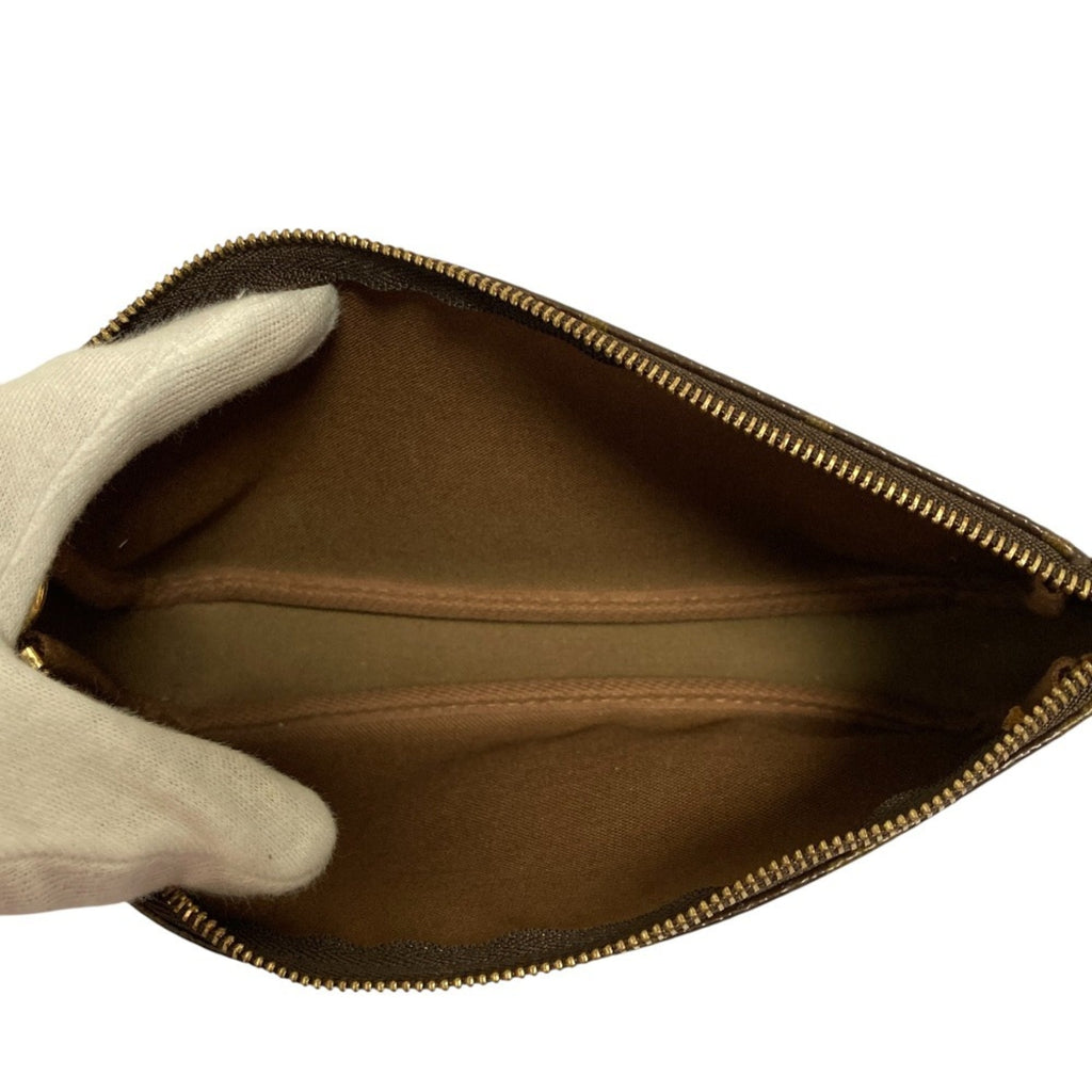 Louis Vuitton Brown Monogram Cherry Monogram Pochette Pouch