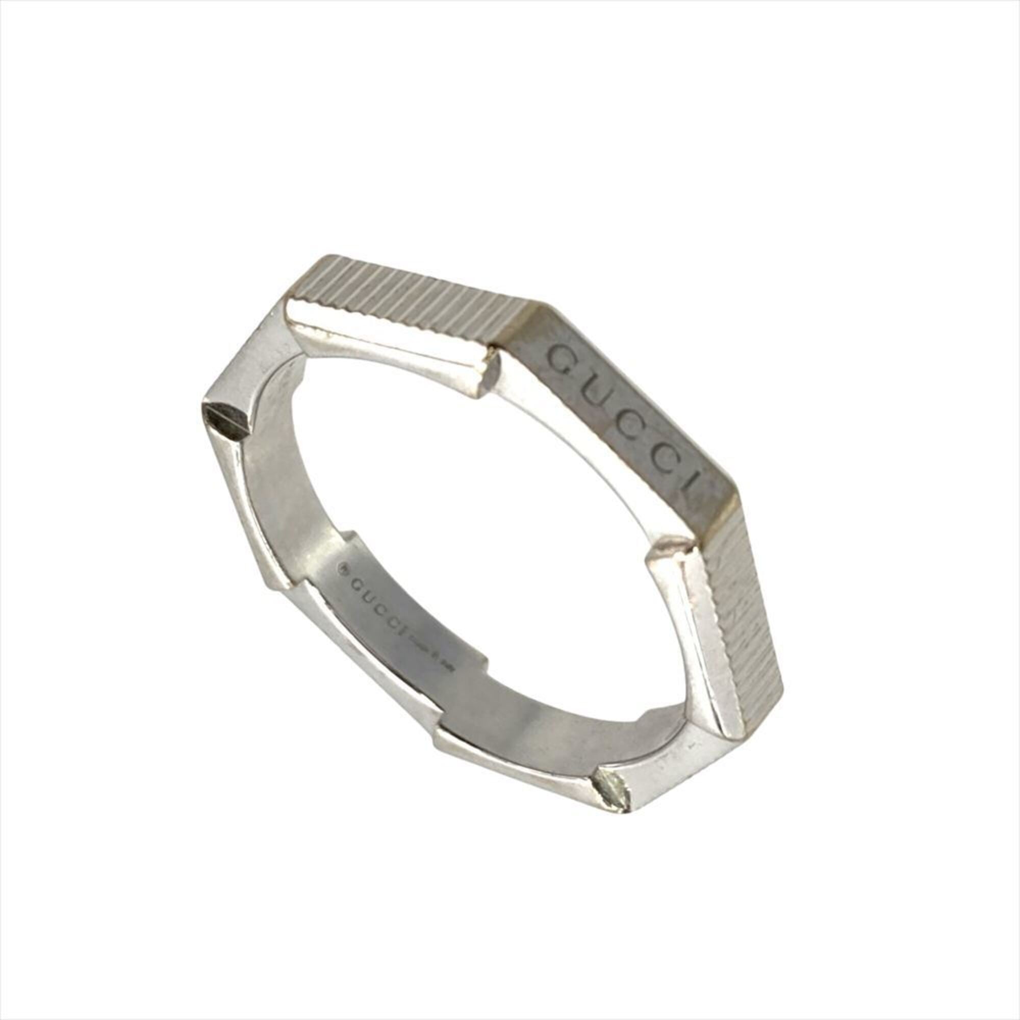 Gucci White Gold (18K) Band Ring (Pre-Owned)