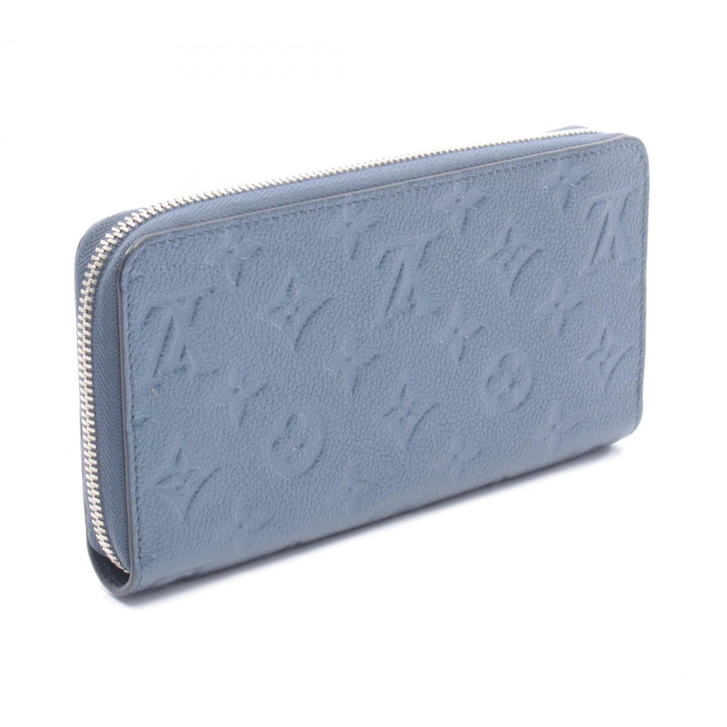 Louis Vuitton Blue Monogram Empreinte Long Wallet