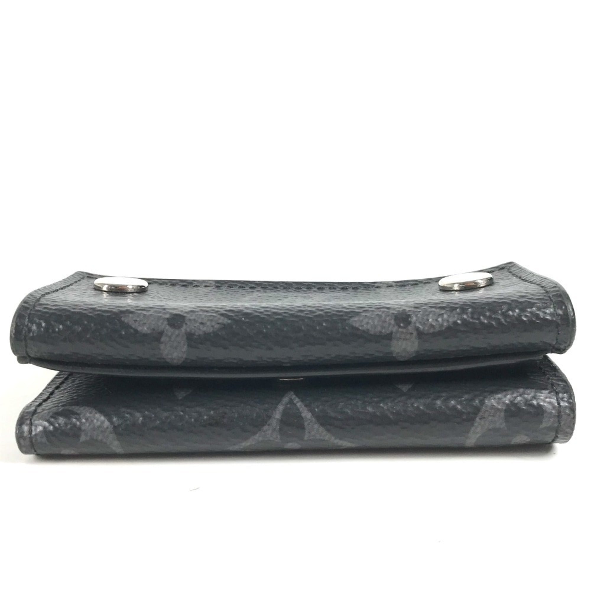 Louis Vuitton Monogram Eclipse Black Monogram Eclipse Wallet (Tri-Fold)