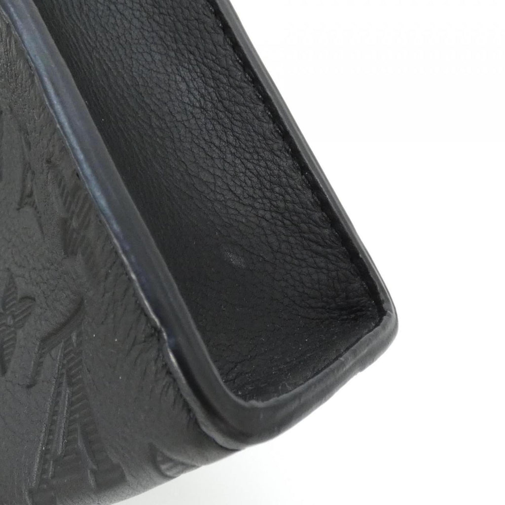Louis Vuitton Black Leather Shoulder Bag