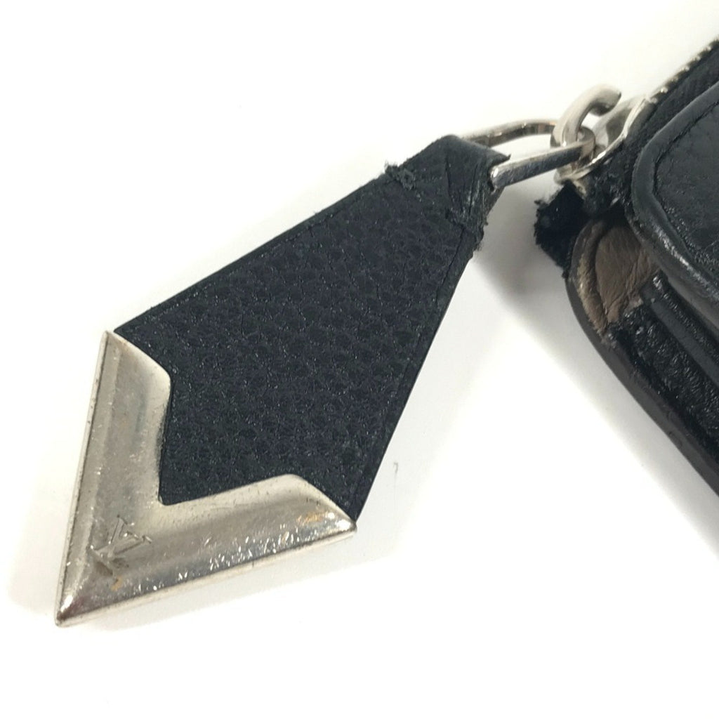 Louis Vuitton Black Leather Long Wallet