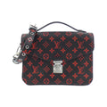 Louis Vuitton Black Rouge Coated Canvas Handbag Pochette