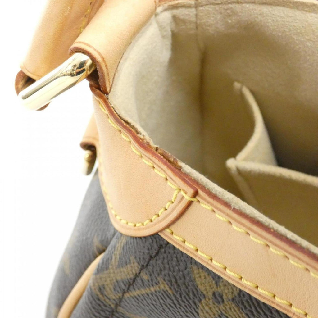 Louis Vuitton Marron Coated Canvas Shoulder Bag