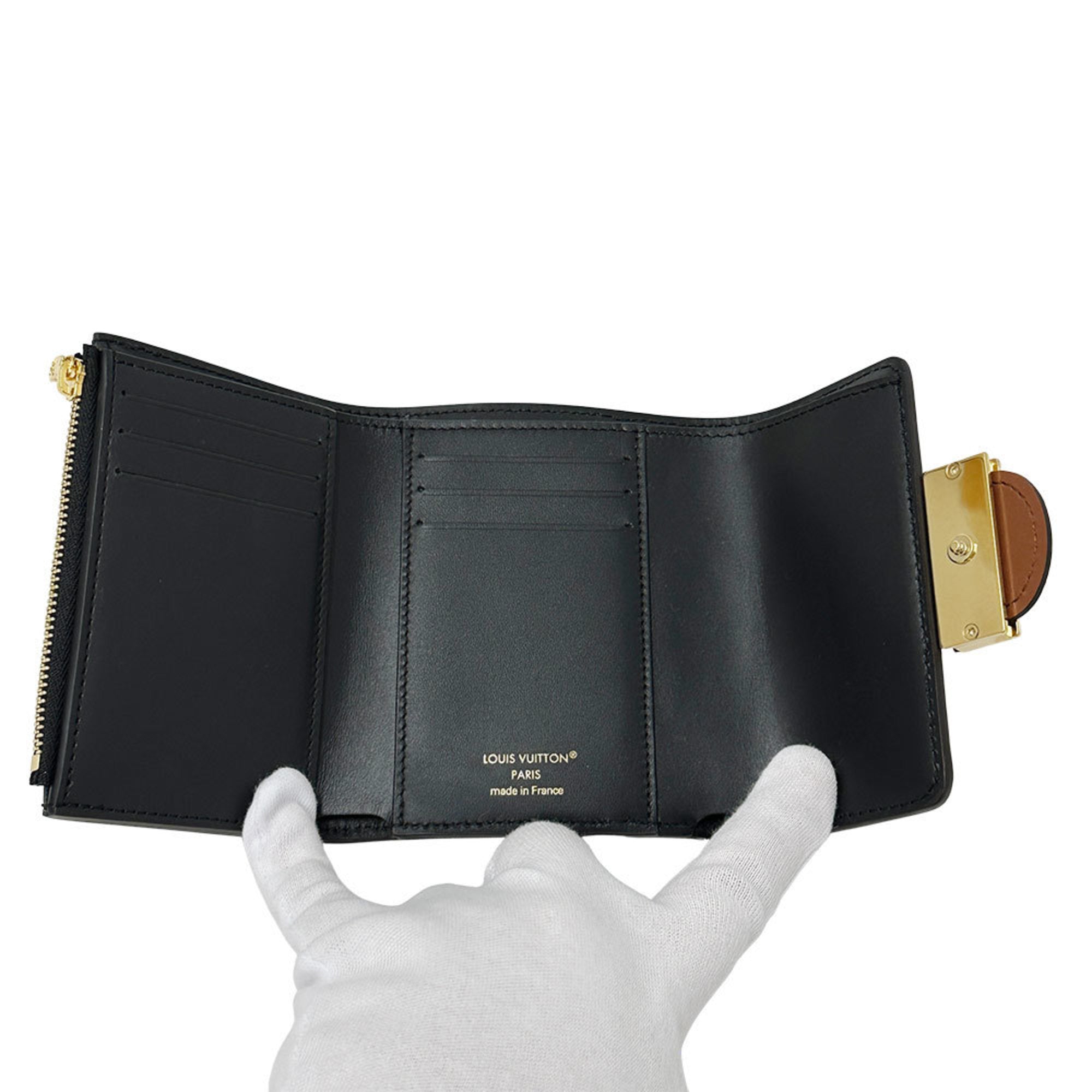 Louis Vuitton Monogram Reverse Monogram Reverse Wallet (Tri-Fold)