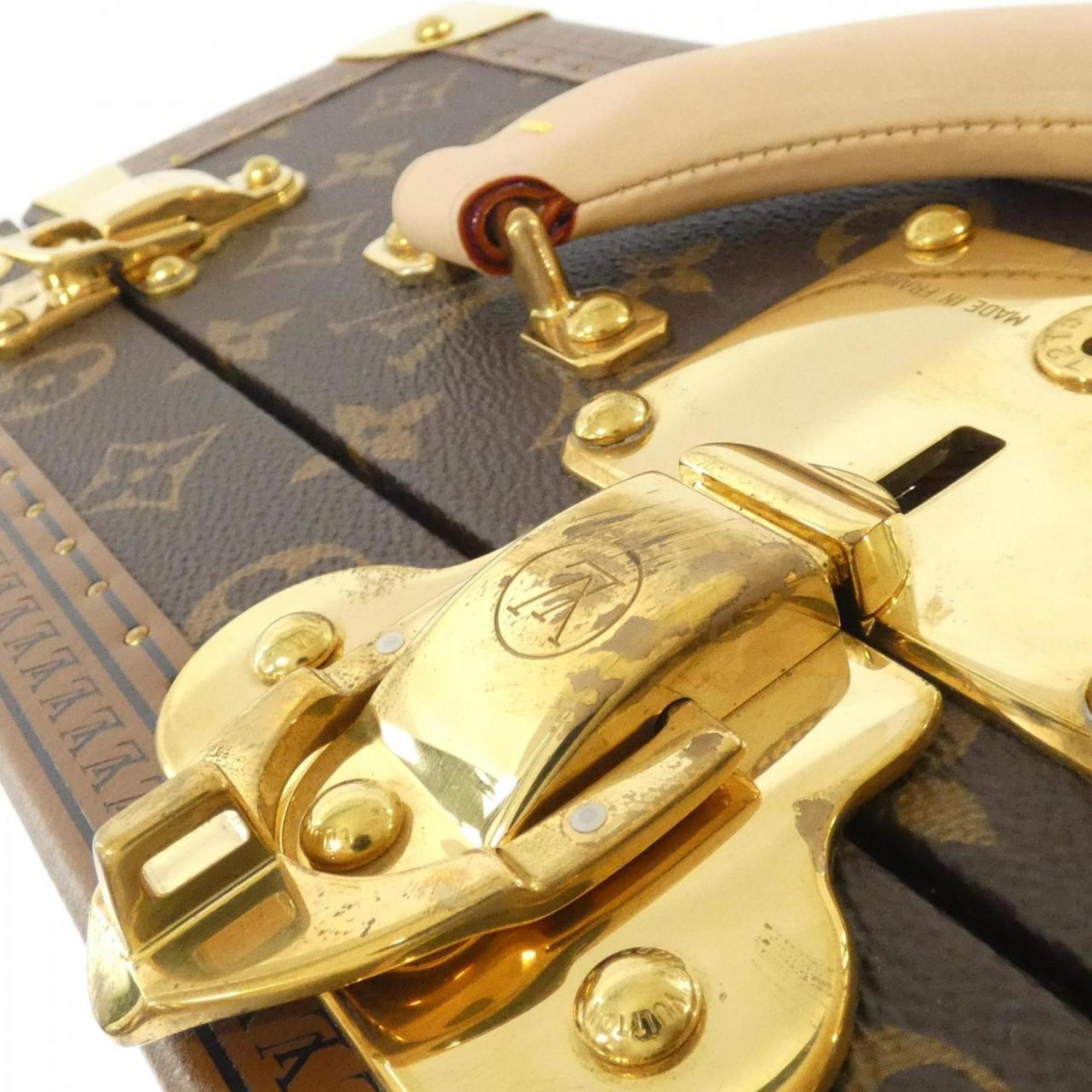 Louis Vuitton Brown Coated Canvas Attaché Case