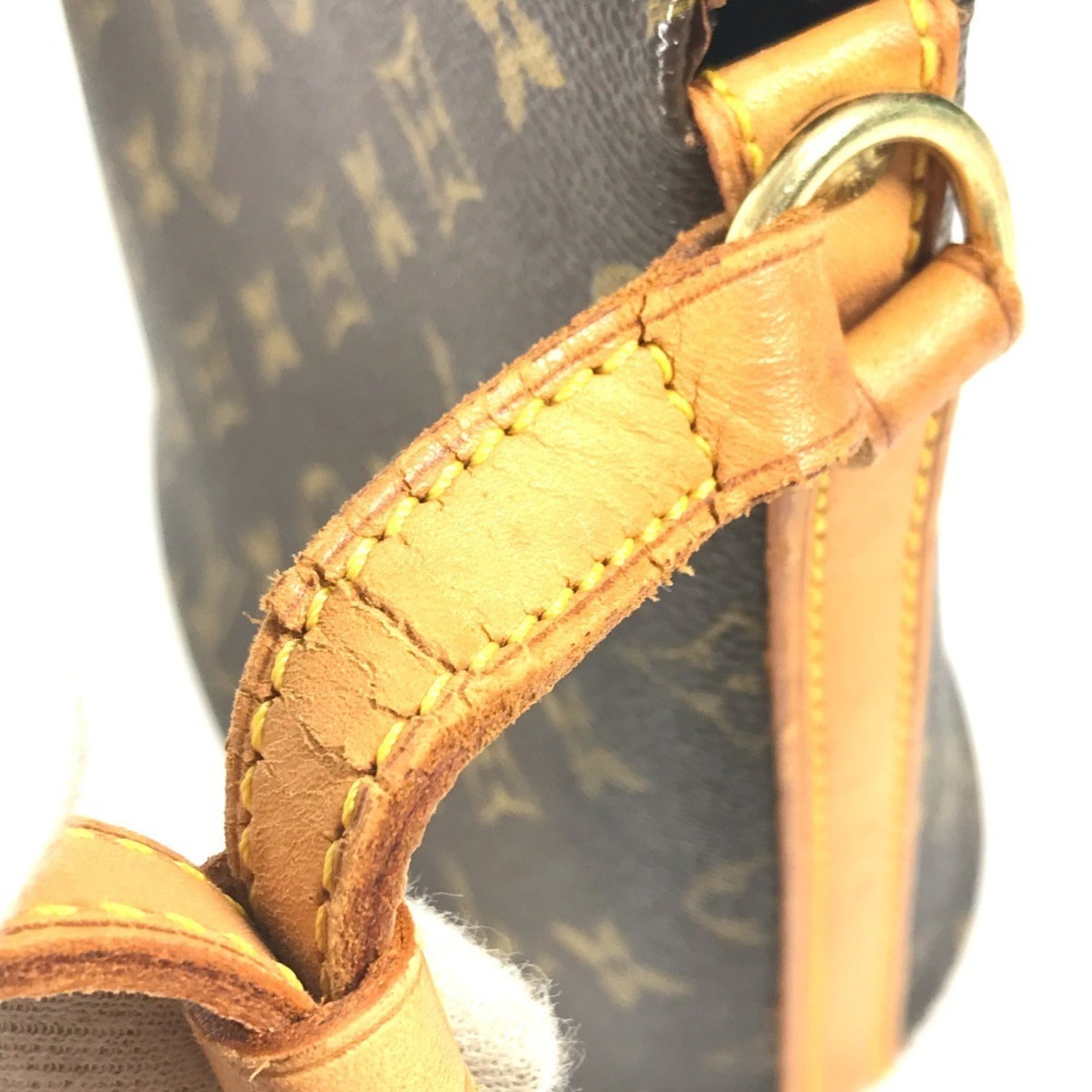 Louis Vuitton Brown Monogram Handbag Pochette Shoulder Bag