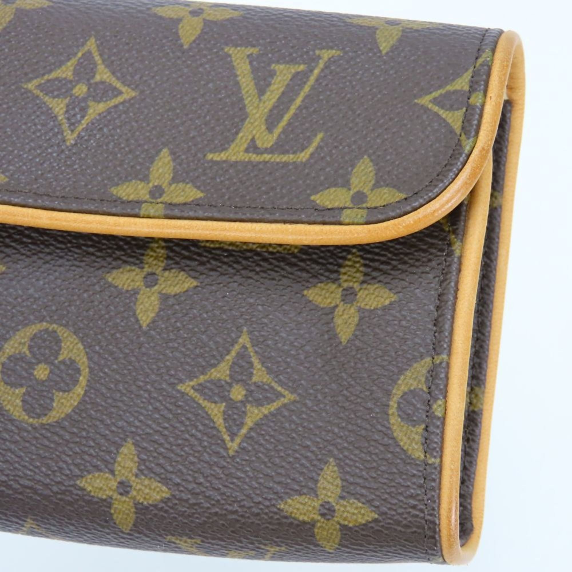 Louis Vuitton Monogram Brown Monogram Leather Fanny Pack Pochette