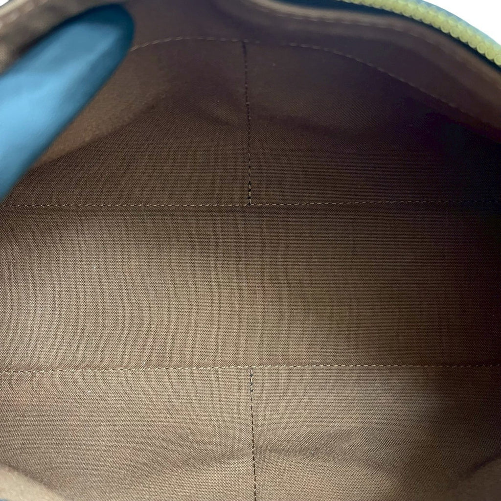 Louis Vuitton Brown Leather Pvc Pochette Shoulder Bag