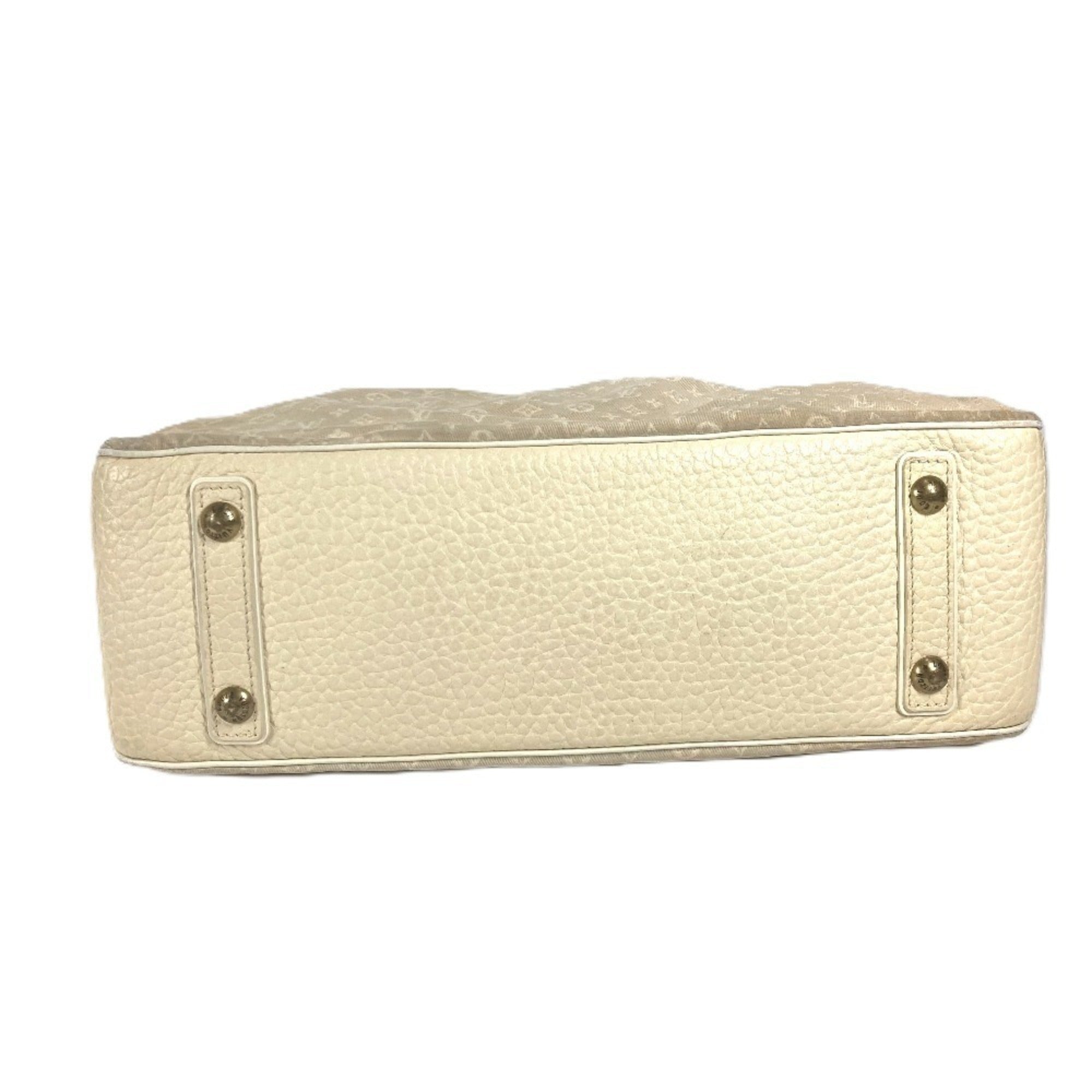 Louis Vuitton Monogram Mini Beige Gris Monogram Mini Boston Bag Handbag Shoulder Bag