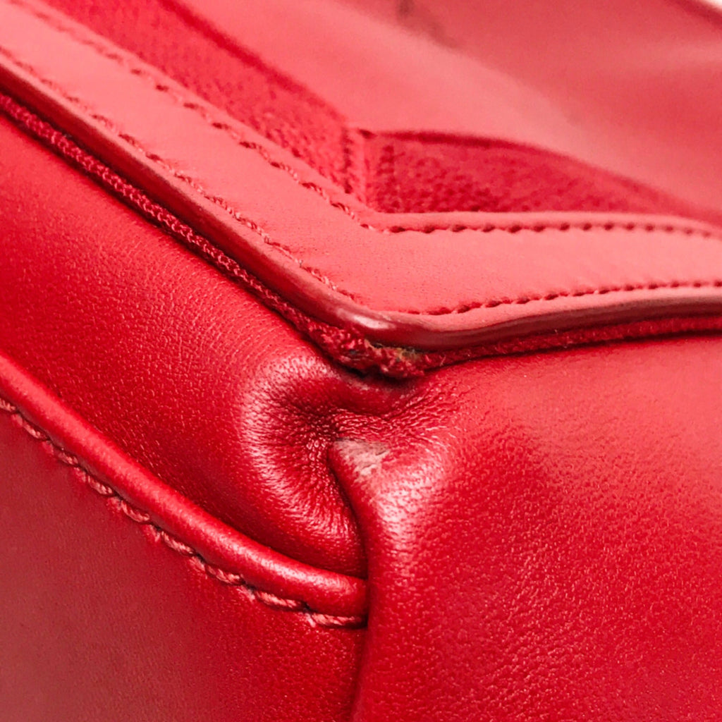 Balenciaga Red Leather Shoulder
