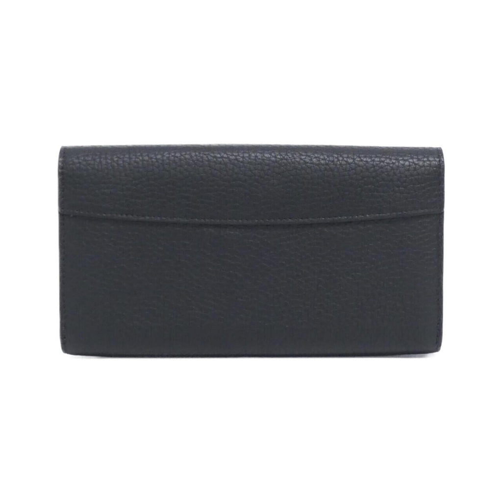 Louis Vuitton Taurillon Black Leather Long Wallet