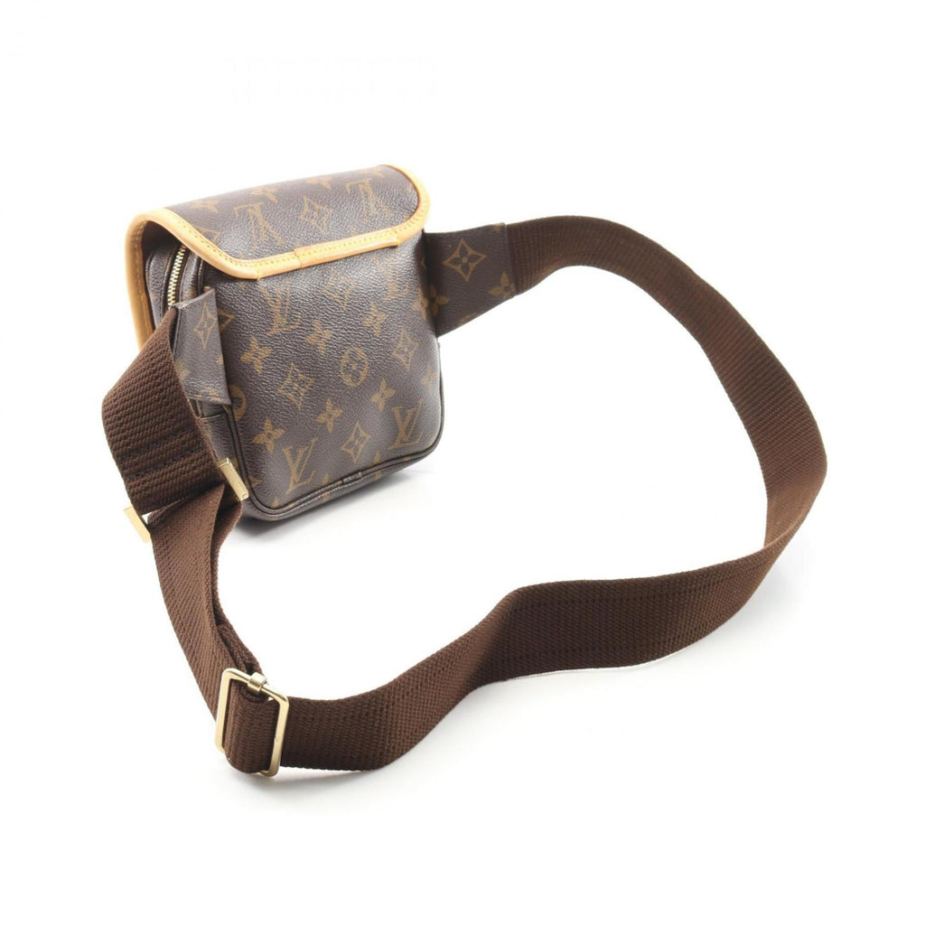 Louis Vuitton Brown Pvc Coated Canvas Leather Fanny Pack