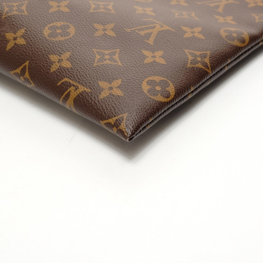 Louis Vuitton Brown Clutch Bag Pochette