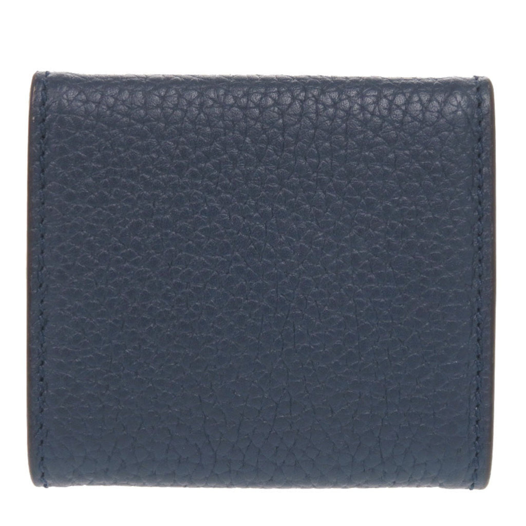 Gucci Blue Leather Coin Purse/Coin Case (Pre-Owned)