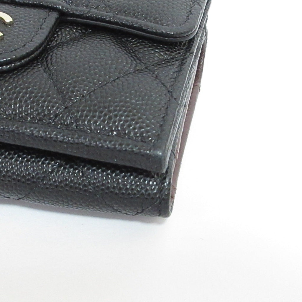 Chanel Black Card Wallet