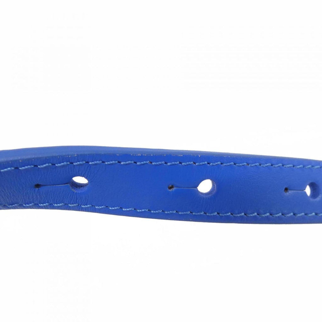 Louis Vuitton Blue Coated Canvas Shoulder Bag