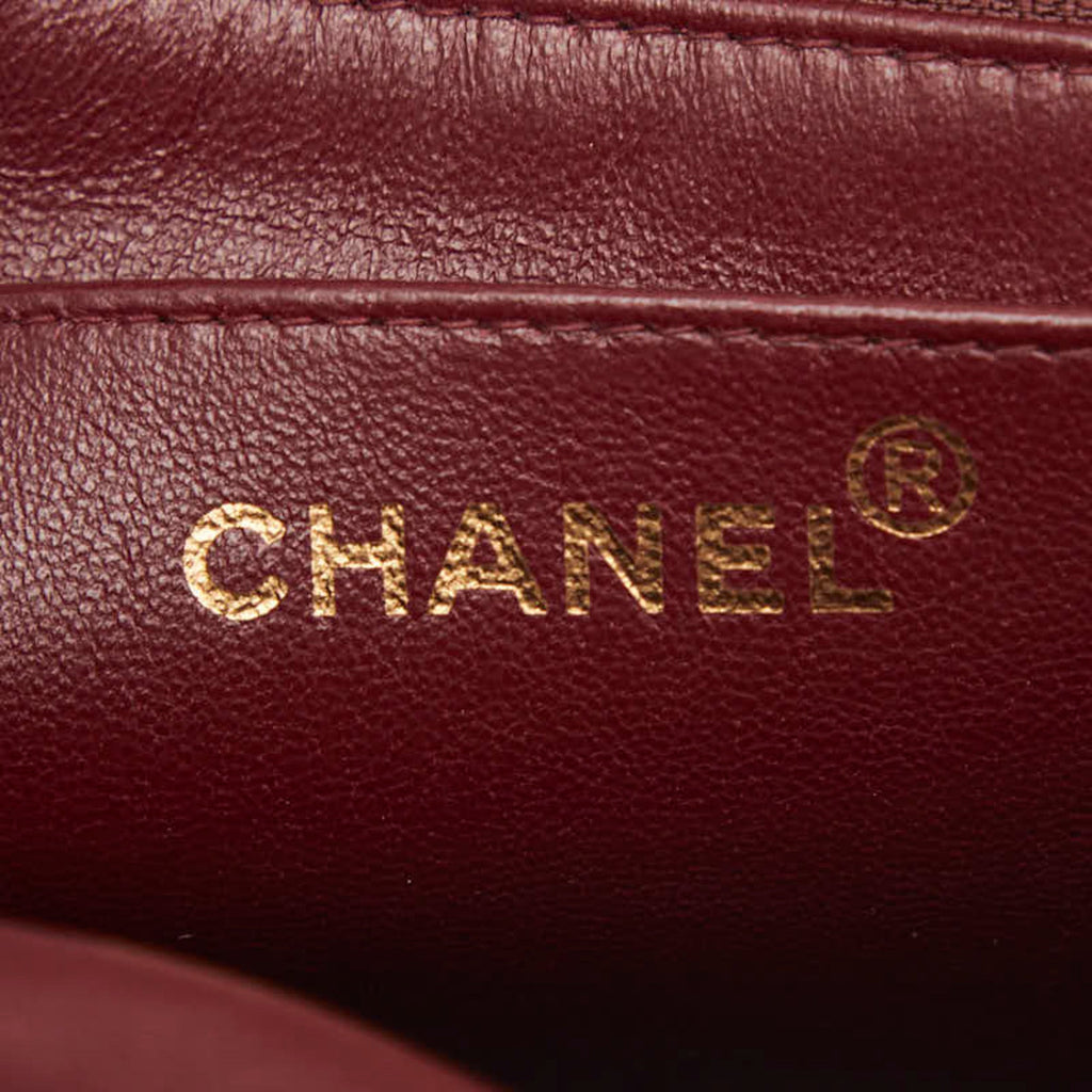 Chanel Black Leather Handbag