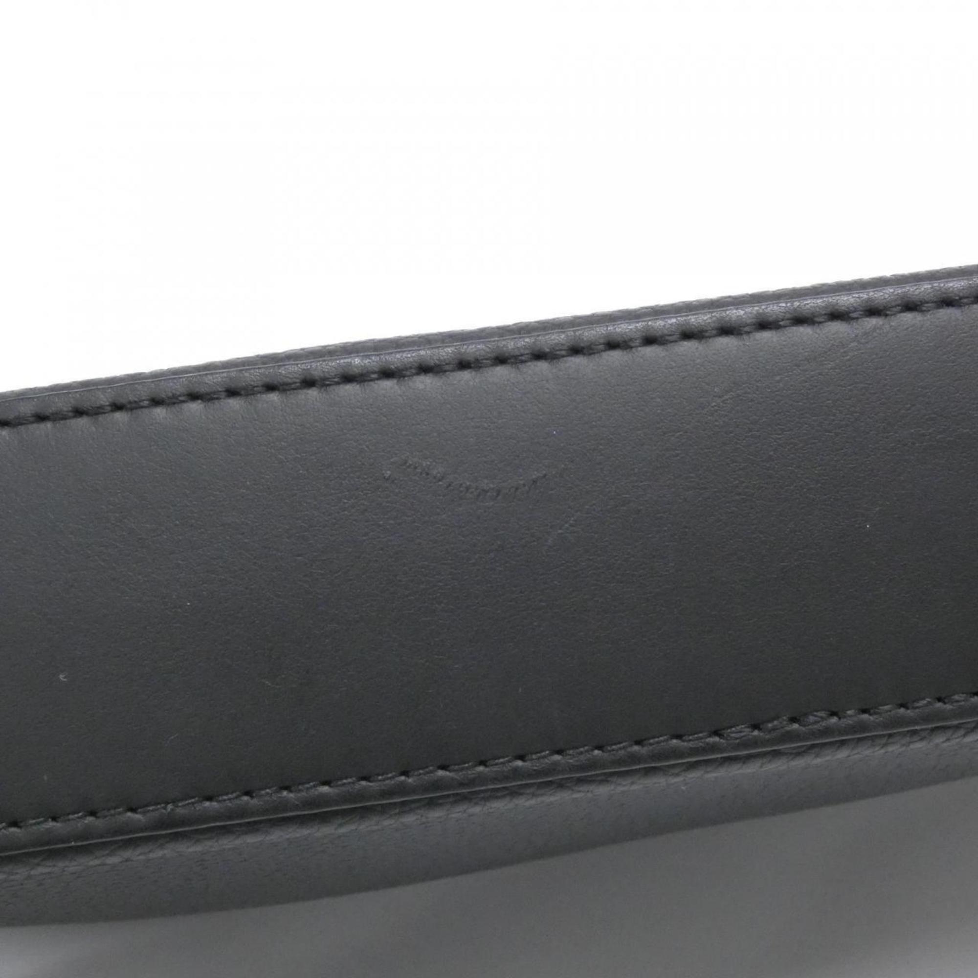 Louis Vuitton Black Leather Handbag Pouch