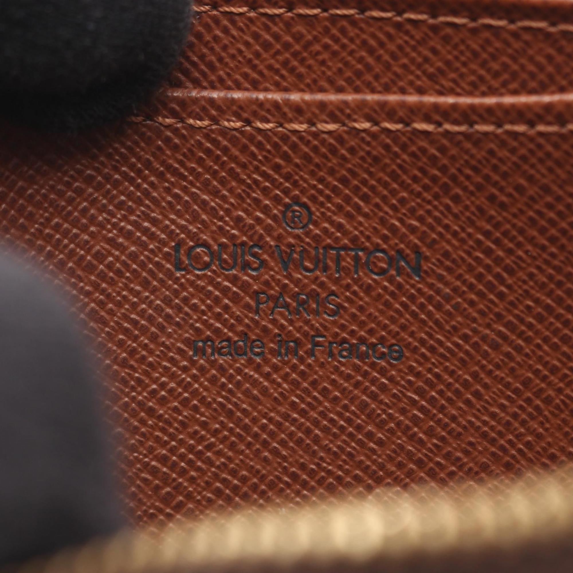 Louis Vuitton Brown Coated Canvas Coin Purse/Coin Case