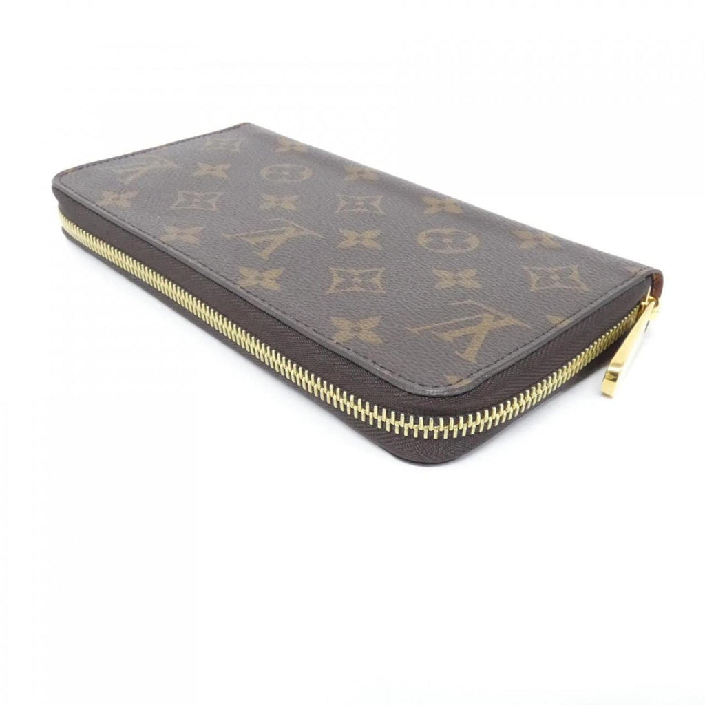 Louis Vuitton Marron Coated Canvas Long Wallet