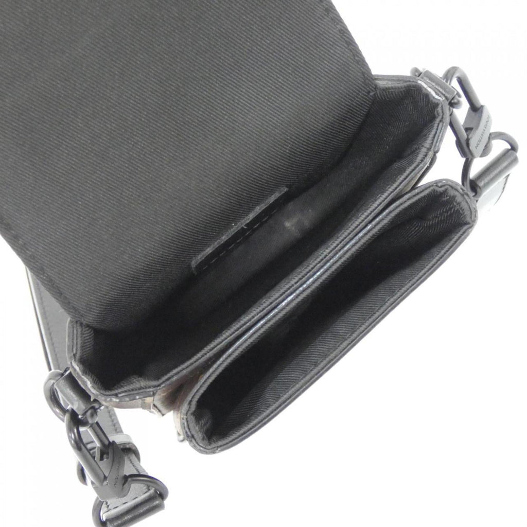 Louis Vuitton Black Marron Coated Canvas Shoulder Bag
