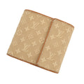 Louis Vuitton Beige Monogram Monogram Mini Wallet (Tri-Fold)