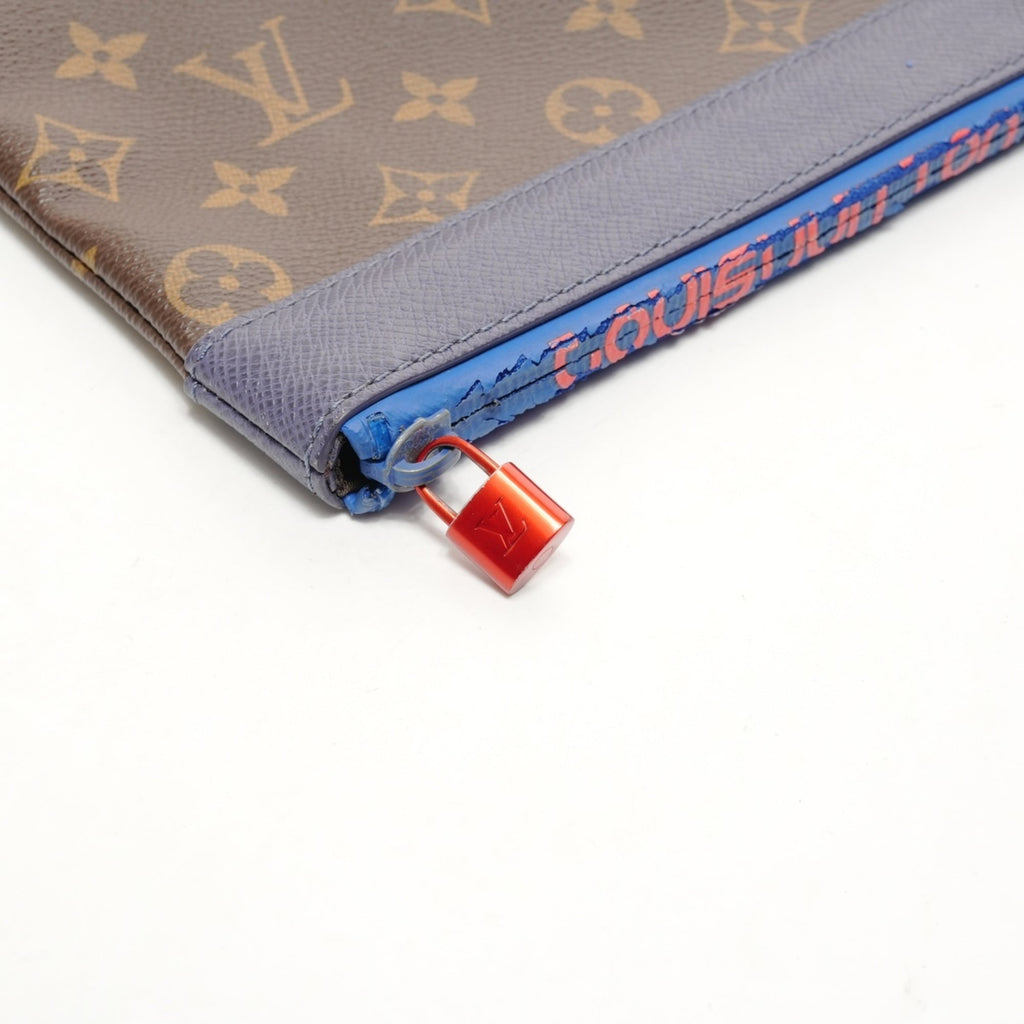 Louis Vuitton Brown Clutch Bag Pochette