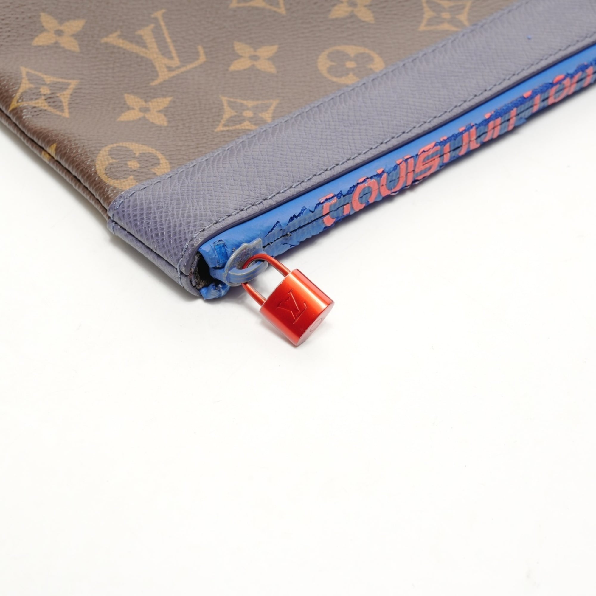 Louis Vuitton Brown Clutch Bag Pochette