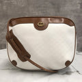 Gucci Microguccissima White Micro Gg Leather Shoulder Bag (Pre-Owned)